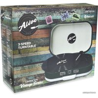 Виниловый проигрыватель Alive Audio Vintage (темно-зеленый)