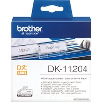 Самоклеящаяся термобумага Brother DK-11204