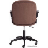 Офисное кресло TetChair Baggi PA (флок, коричневый/бежевый)