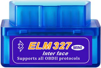 Автосканер USBTOP ELM327 OBD2 v2.1 (синий)