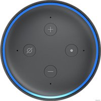 Умная колонка Amazon Echo Dot (черный, 3-ее поколение)