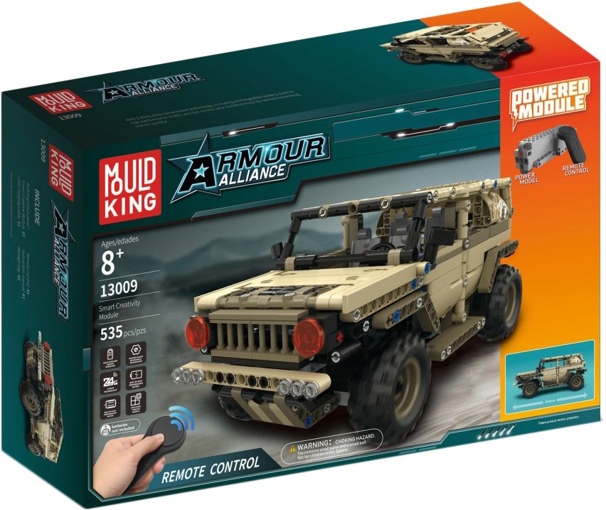 

Конструктор Mould King 13009 Военный Хаммер