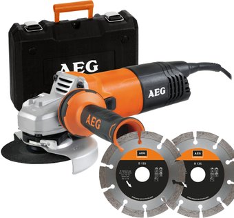 AEG Powertools WS 9-125 D Set [4935433525]
