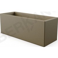 Кашпо Berkano Cubric 30*80 DB (песочный гранит)