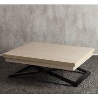 Стол-трансформер Levmar Cross D68/S53 (дуб шамони светлый/черный)