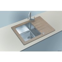 Кухонная мойка Tolero Twist TTS-660 (серый 701)