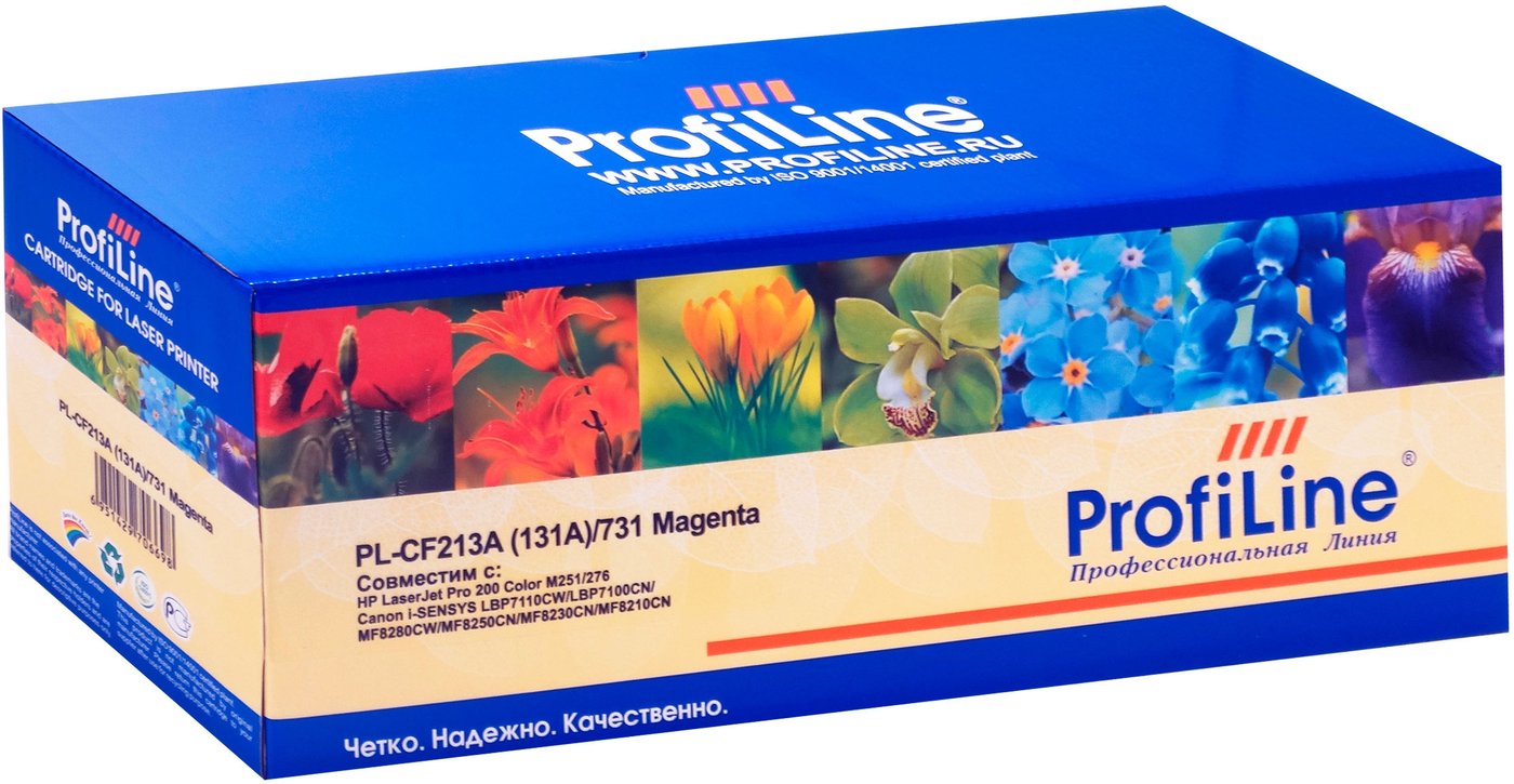 

Картридж ProfiLine PL-CF213A/731-M (аналог HP CF213A, Canon 731 Magenta)