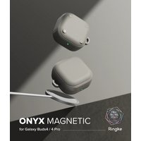 Чехол Ringke Onyx Magnetic для Galaxy Buds 4/4 Pro Warm Gray