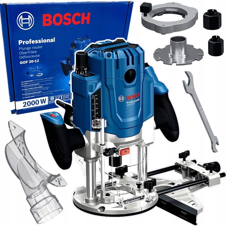 

Вертикальный фрезер Bosch GOF 20-12 Professional 0601627220