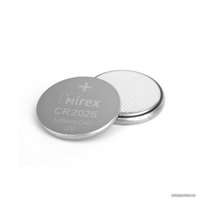 Батарейка Mirex CR2025 литиевая блистер 1 шт 23702-CR2025-E1