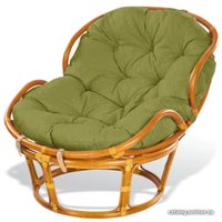 Кресло Мир Ротанга Papasan mini 23/03 (коньяк/фисташка)