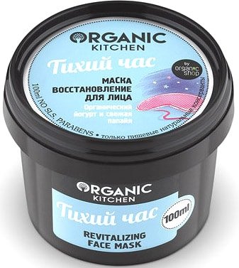 

Organic Kitchen Маска-восстановление для лица Тихий час 100 мл