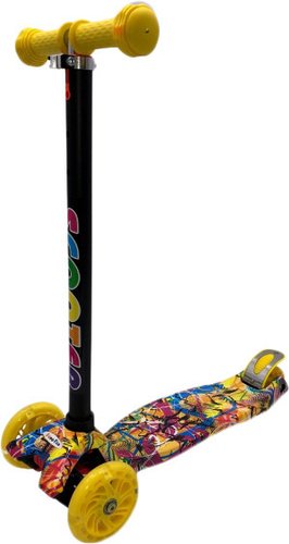 Scooter Maxi 036Z (желтый принт)