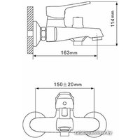 Смеситель Gappo Vantto G3236