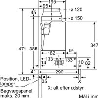 Кухонная вытяжка Bosch Serie 4 DFS067A51