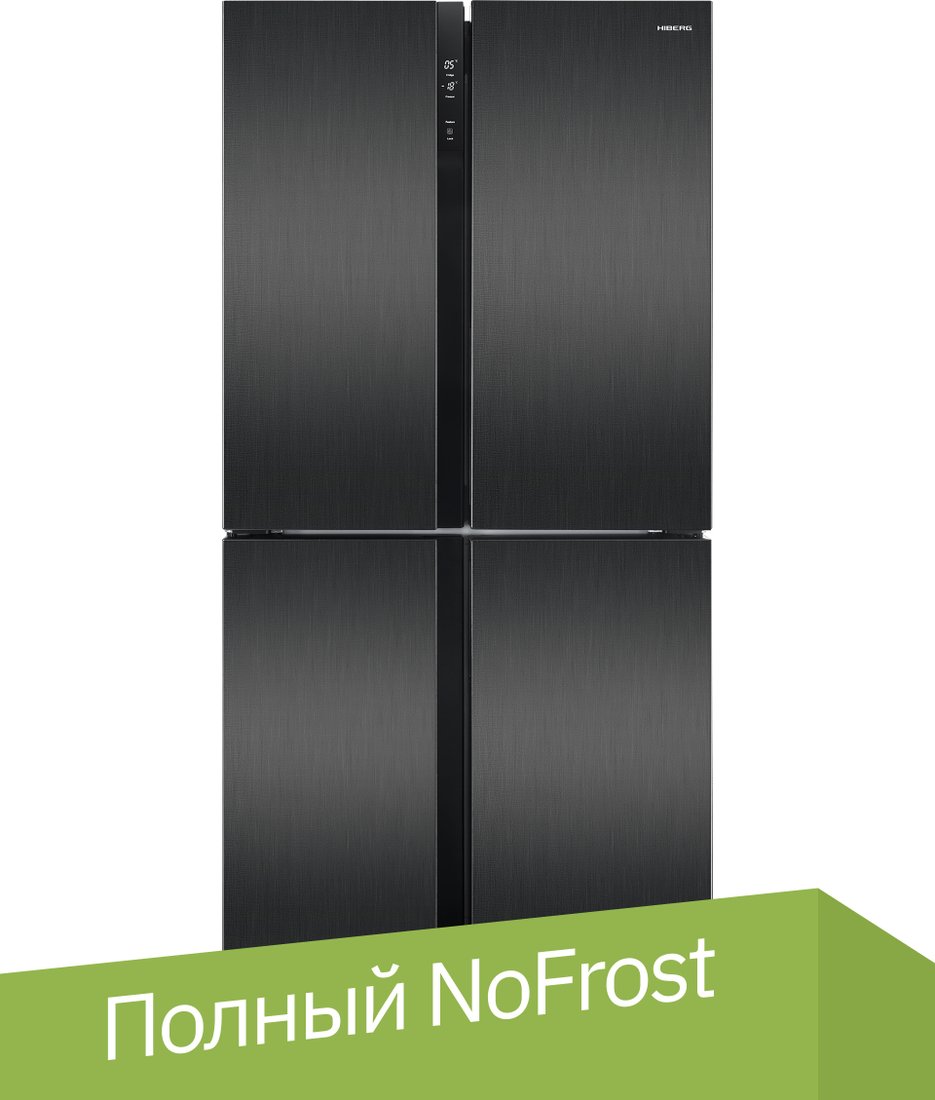 

Четырёхдверный холодильник Hiberg RFQ-500DX NFXd Inverter