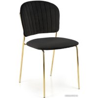 Стул Halmar K499 (черный/золотистый)