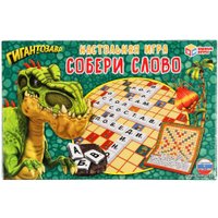 Настольная игра Умные игры Гигантозавр. Словодел. Собери слово 4680107902207