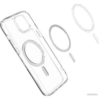Чехол для телефона Spigen Ultra Hybrid (MagFit) для iPhone 15 ACS06804 (серый)