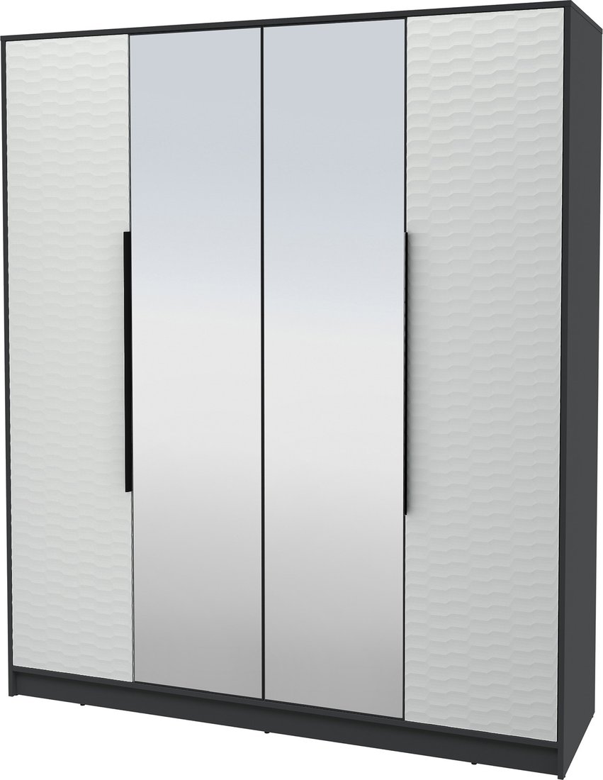 

Шкаф распашной Интерлиния Концепт Зодиак КТ-Ш4з (антрацит/грей)