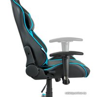 Игровое (геймерское) кресло Calviano Mustang SA-R-2 (черный/голубой)