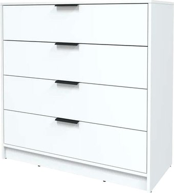 Комод Интерлиния Концепт КТ-К100 (белый платинум/белый платинум)