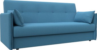 Диван Лига диванов Лига-018 книжка 125609 (рогожка амур голубой)