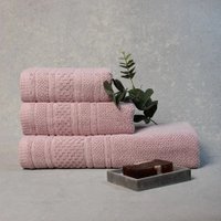 Набор полотенец ЦУМ 1947 Рисо Махра 40x70/50x90/70x140 520г (светло-сирень)