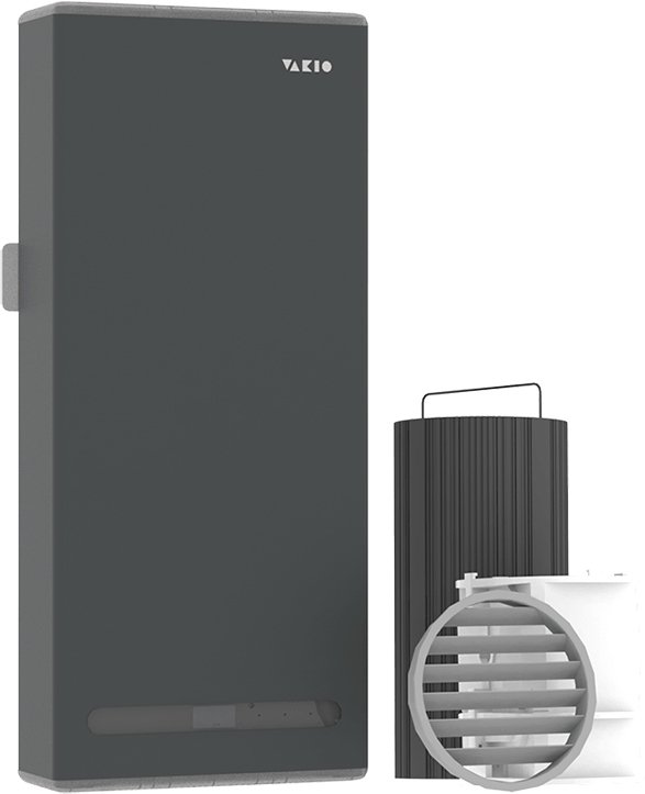 

Проветриватель с рекуперацией Vakio Base Smart (серый)