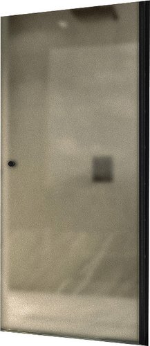 Душевая дверь MaybahGlass 90x198 MGD-811-6 (бронзовое матовое стекло/черный)