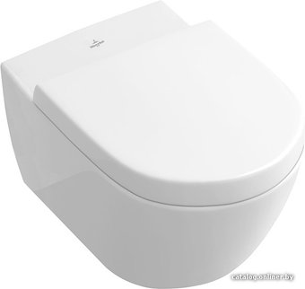 Унитаз подвесной Villeroy & Boch Subway 2.0 5614R0R1 Ceramic Plus + 9M78S101