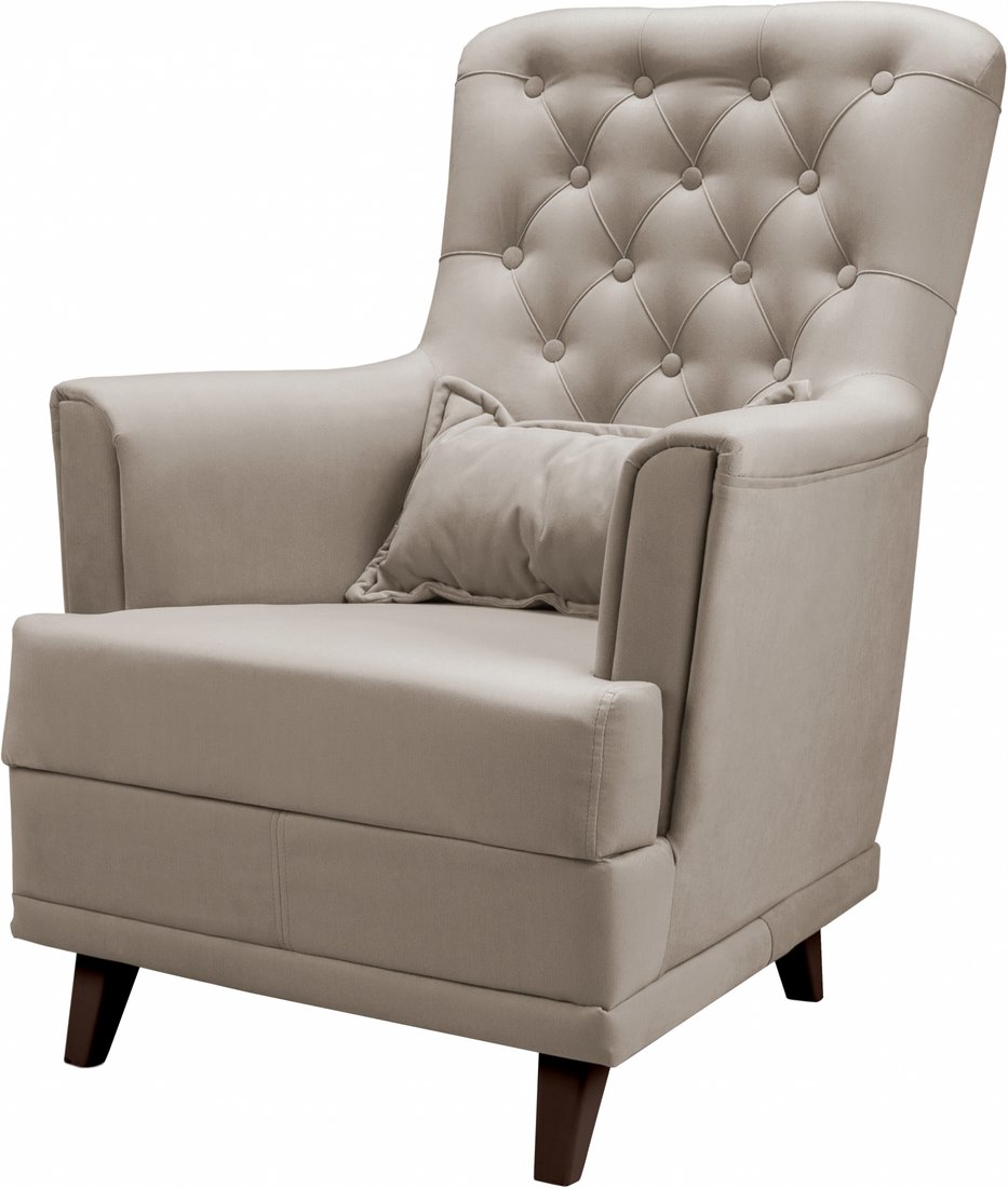 

Интерьерное кресло Mio Tesoro Каприз (Velutto 18/шоколад)