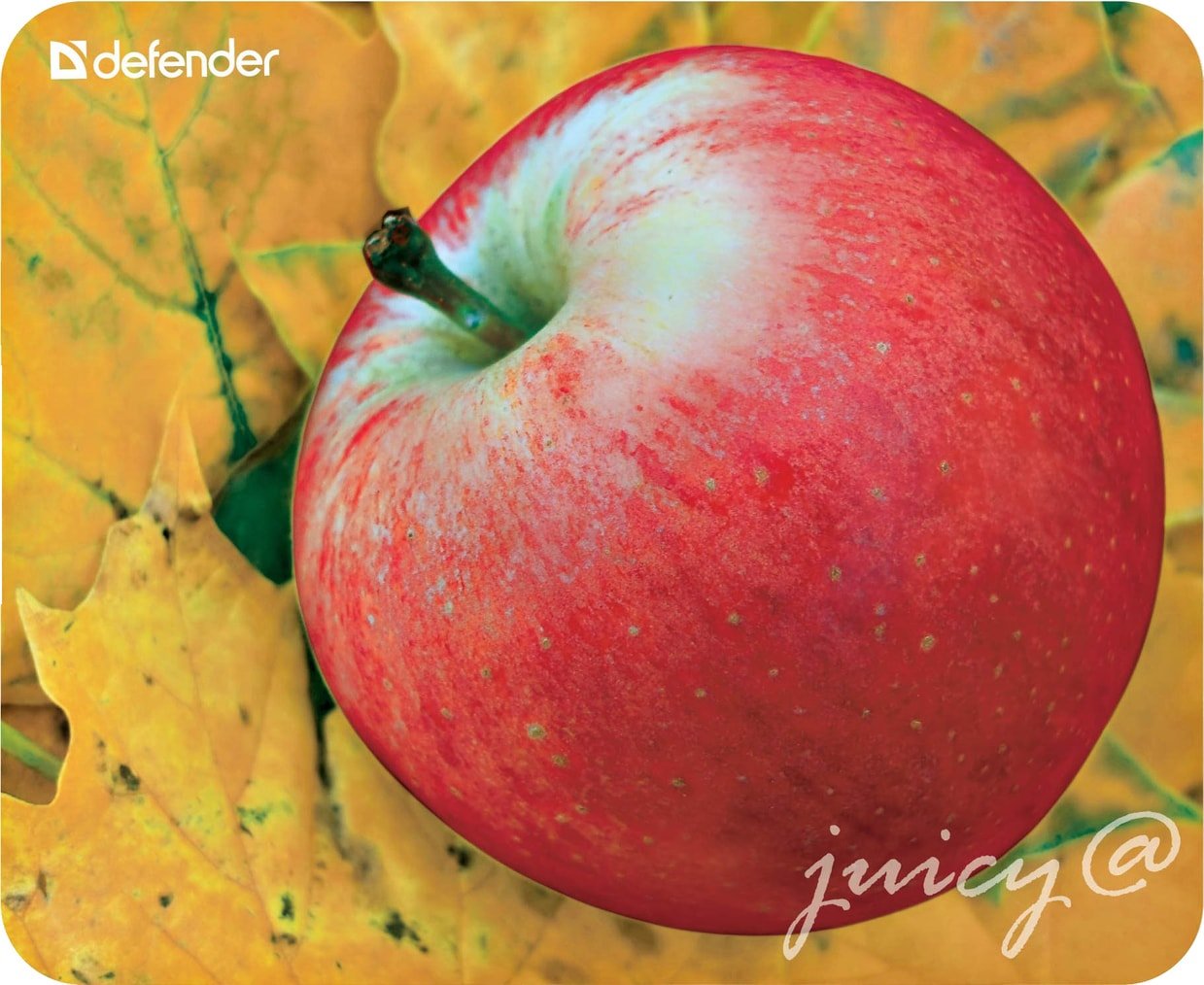 

Коврик для мыши Defender Juicy Sticker (красное яблоко)