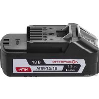 Аккумулятор Интерскол АПИ-1.5/18 2400.019 (18В/1.5 Ач)