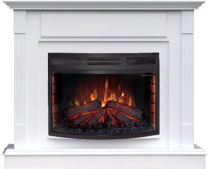 

Каминокомплект Smolcom London FS25 с RealFlame FireField 25 S IR (бьянко белый)