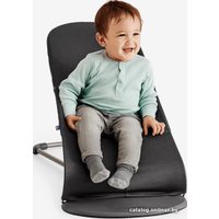 Шезлонг BabyBjorn Bliss Cotton (хлопок, черный)