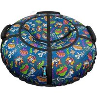 Тюбинг Hubster SnowDream Glamour S Калифорния 100см во9000-2 (синий)