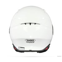 Мотошлем Shoei NXR 2 Plain (M, белый глянцевый)