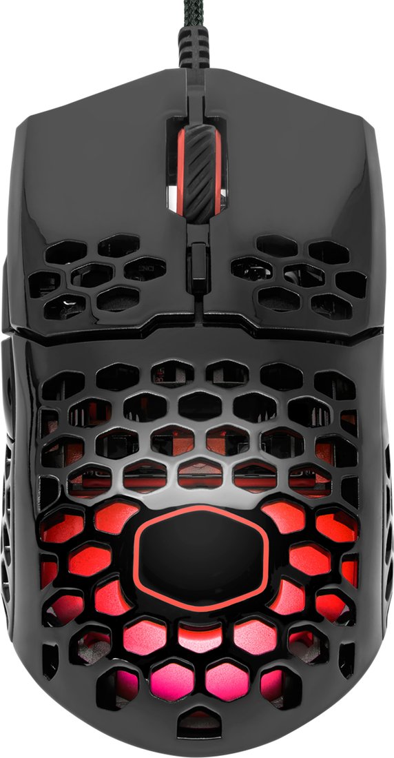 

Игровая мышь Cooler Master MM711 (черный глянцевый)