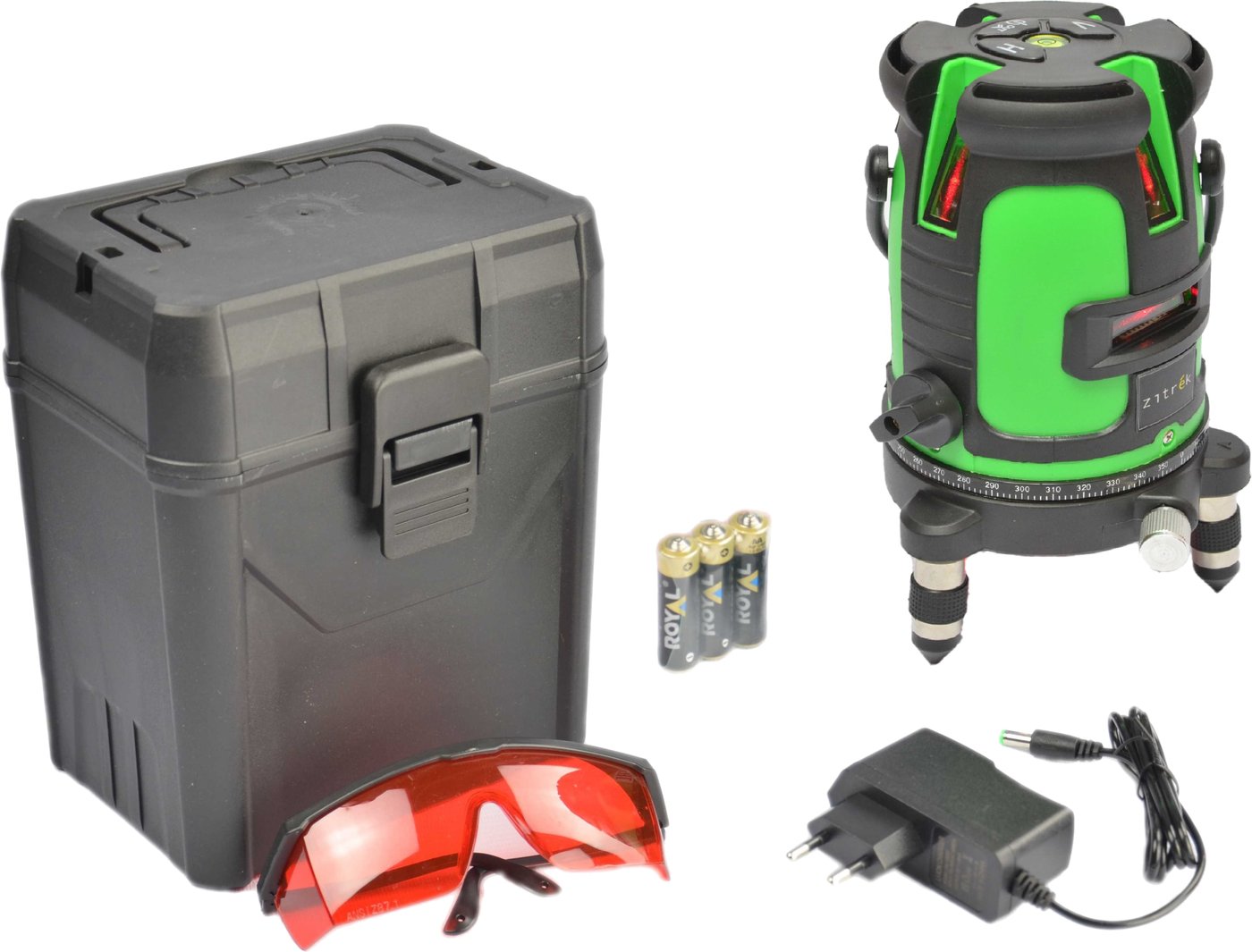 

Лазерный нивелир Zitrek LL4V1H Set 065-0178