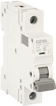 

Выключатель автоматический GEYA GYM9 1P 40А D 6кА GYM91P40D
