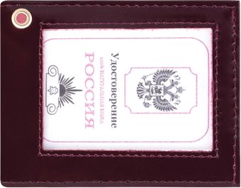 Обложка на документы Staff Profit 237193 (темно-бордовый)