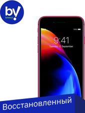 

Смартфон Apple iPhone 8 64GB Восстановленный by Breezy, грейд B ((PRODUCT)RED)