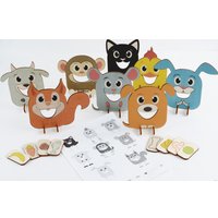 Развивающая игра Большой слон Кто что ест И-110