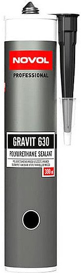 

Novol Полиуретановый герметик кузовной Gravit 630 300мл 33101