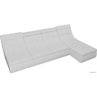 Модульный диван Лига диванов Холидей люкс 105573 (экокожа, белый)