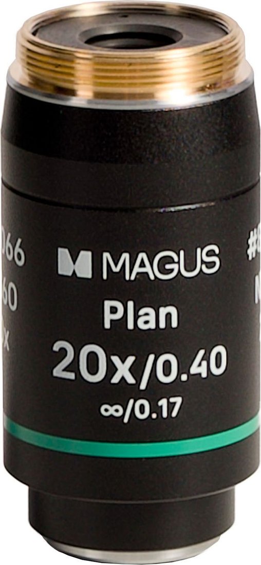 Объектив Magus 20PL60 Plan 20х/0.40 ∞/0.17 H60 мм 85066