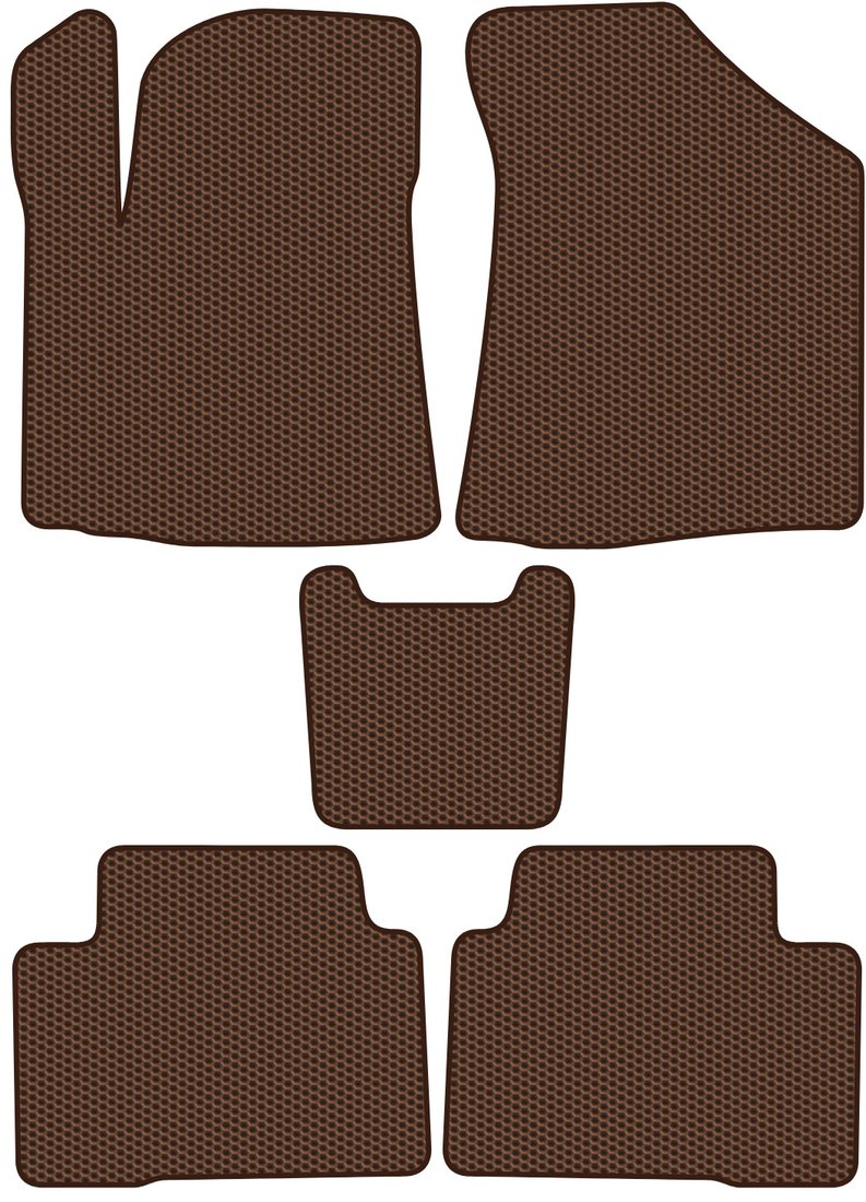 

Комплект ковриков для авто Alicosta Hyundai ix35 II (suv / NU) 2020 - Н.В. (коричневый, сота)