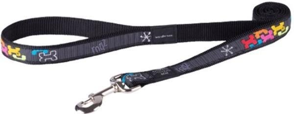 

Поводок Rogz Fancy Dress Multi RHLL02CL (черный)