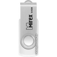 USB Flash Mirex Swivel White 64GB 13600-FMUSWT64